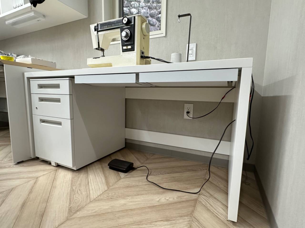 工房織座様へミシン用テーブル納品|木工屋@今治市