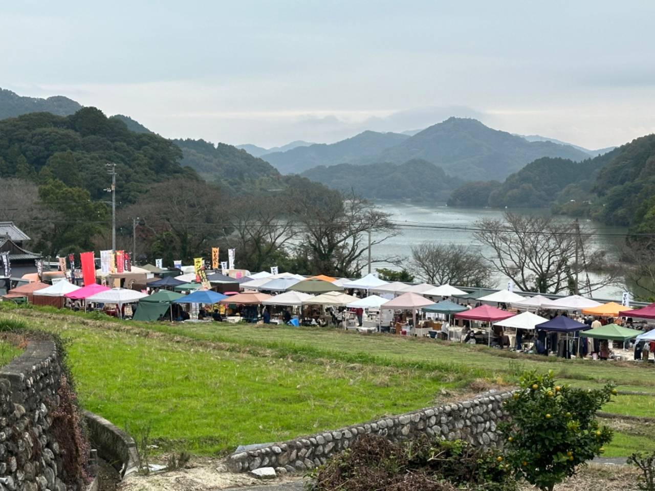 玉川ダムサイドフリーマーケットvol.23大盛況ありがとうございました!木工屋@今治市